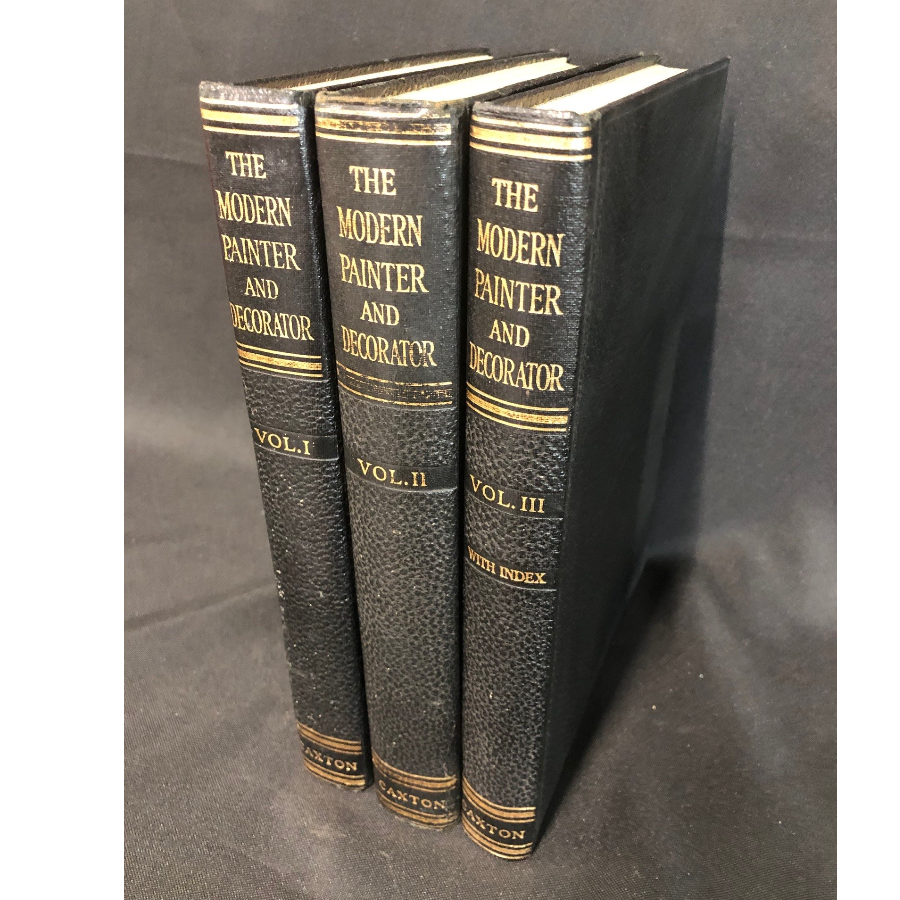 published-1950-full-set-of-3-volumes-of-modern-painter-and-decorator