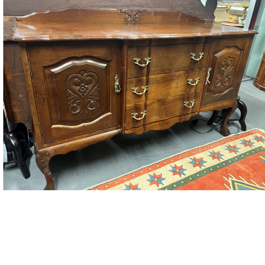 Vintage Brazilian Walnut Sideboard - VIN926S