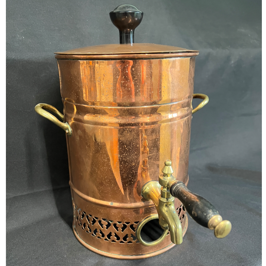 Vintage Copper Shaving Urn - VIN204H