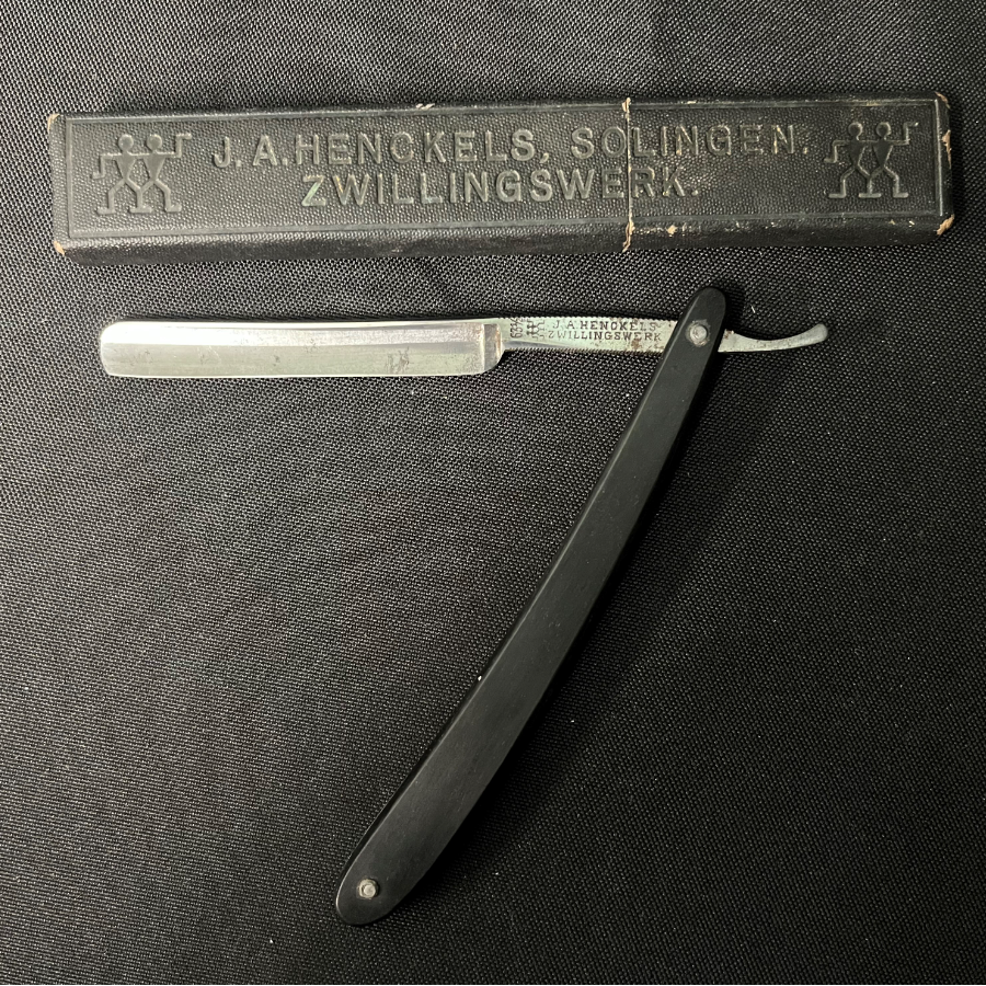 Vintage Henckels Straight Razor With Original Box - VIN974G1