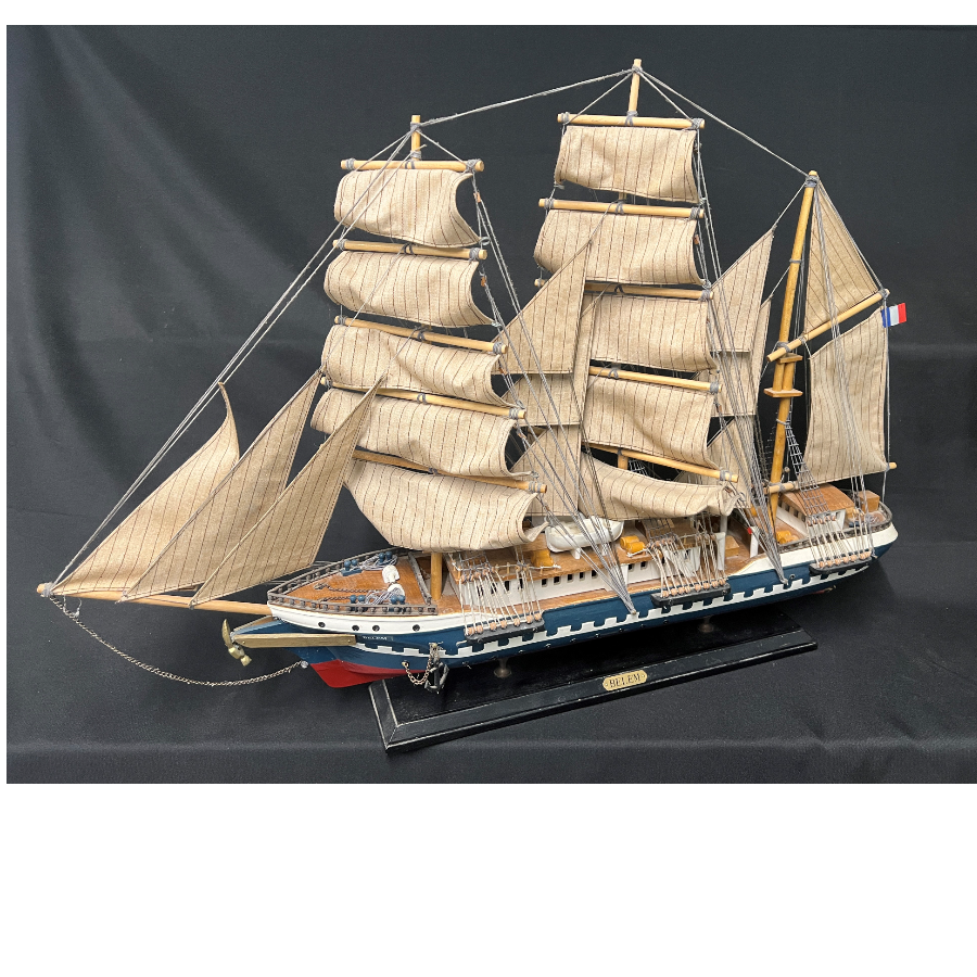 Belem Handbuilt Model Ship - VIN981A