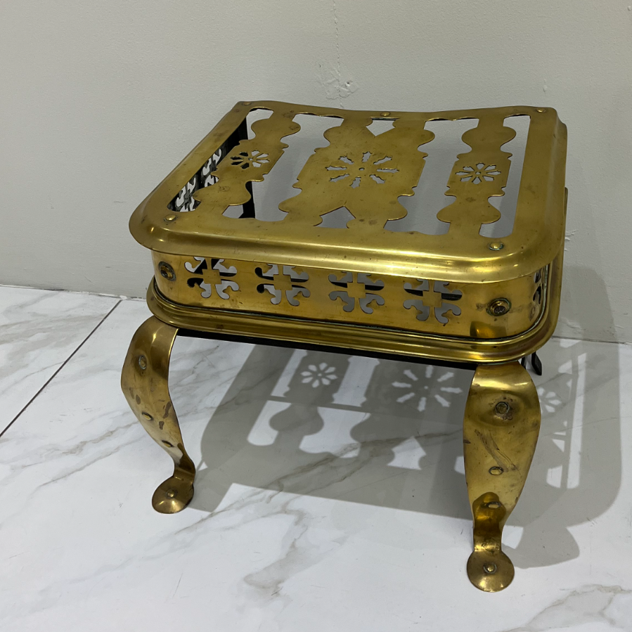 Antique Early 1800’s Brass Footman - VIN1047Q