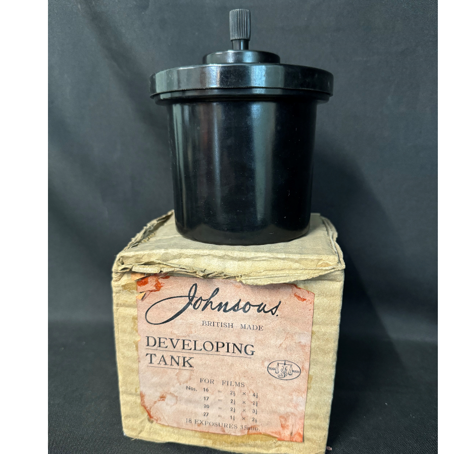 Vintage Johnson’s Film Developing Tank - VIN1068E