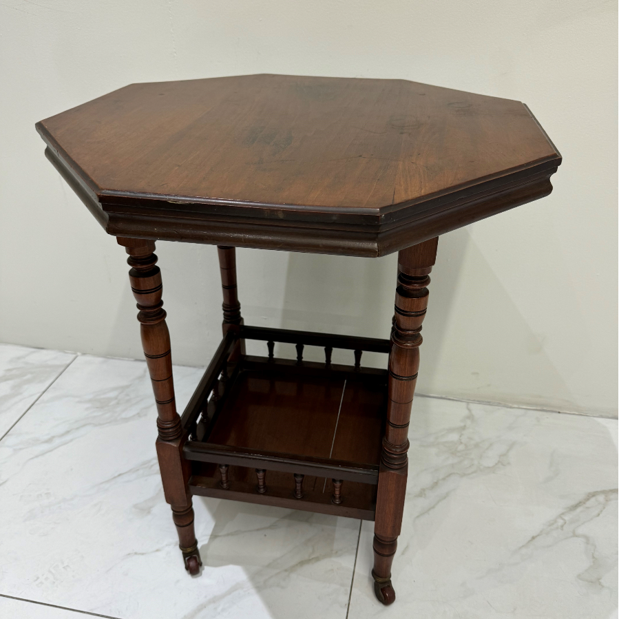 Antique Edwardian hexagonal occasional table - VIN1070Y