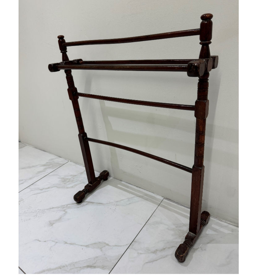 Antique Circa 1908 Edwardian towel rail stand - VIN1071B