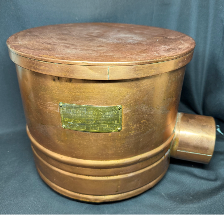 Antique confectioners copper sugar kettle - VIN1066M