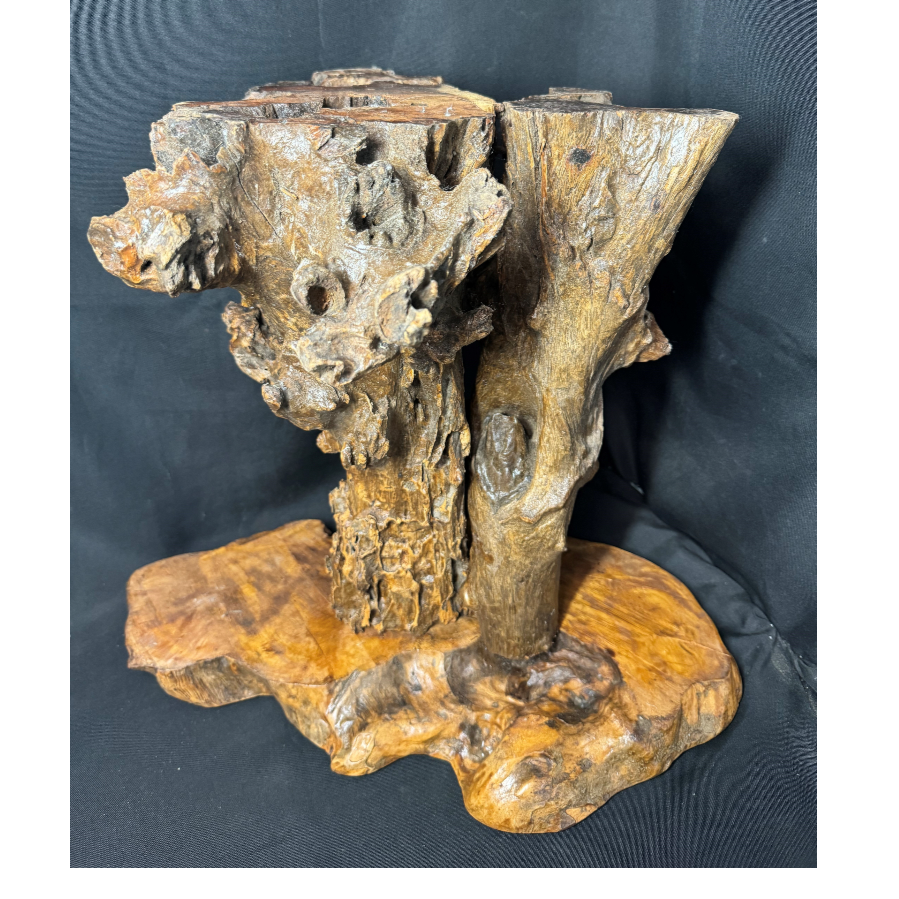 Heavy teak natural root sculpture - VIN1072Y