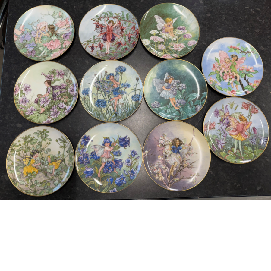 Villeroy & Boch 'Flower Fairies Collection' 11 Plates