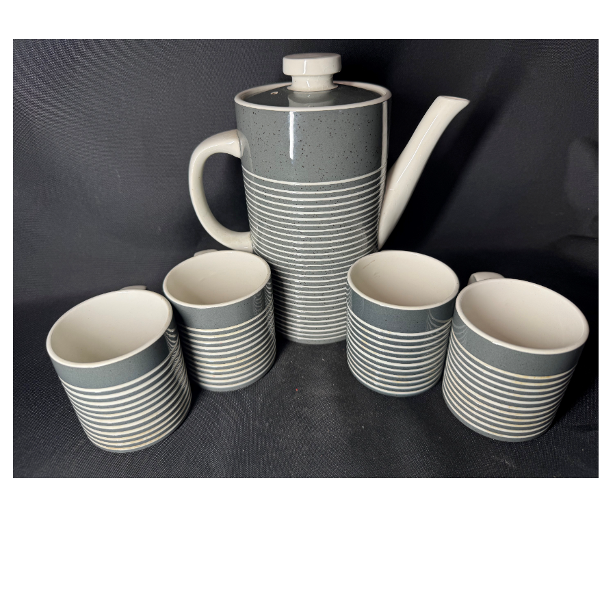 T G Green Ltd Coffee Pot and 4 Mugs - VIN1071K