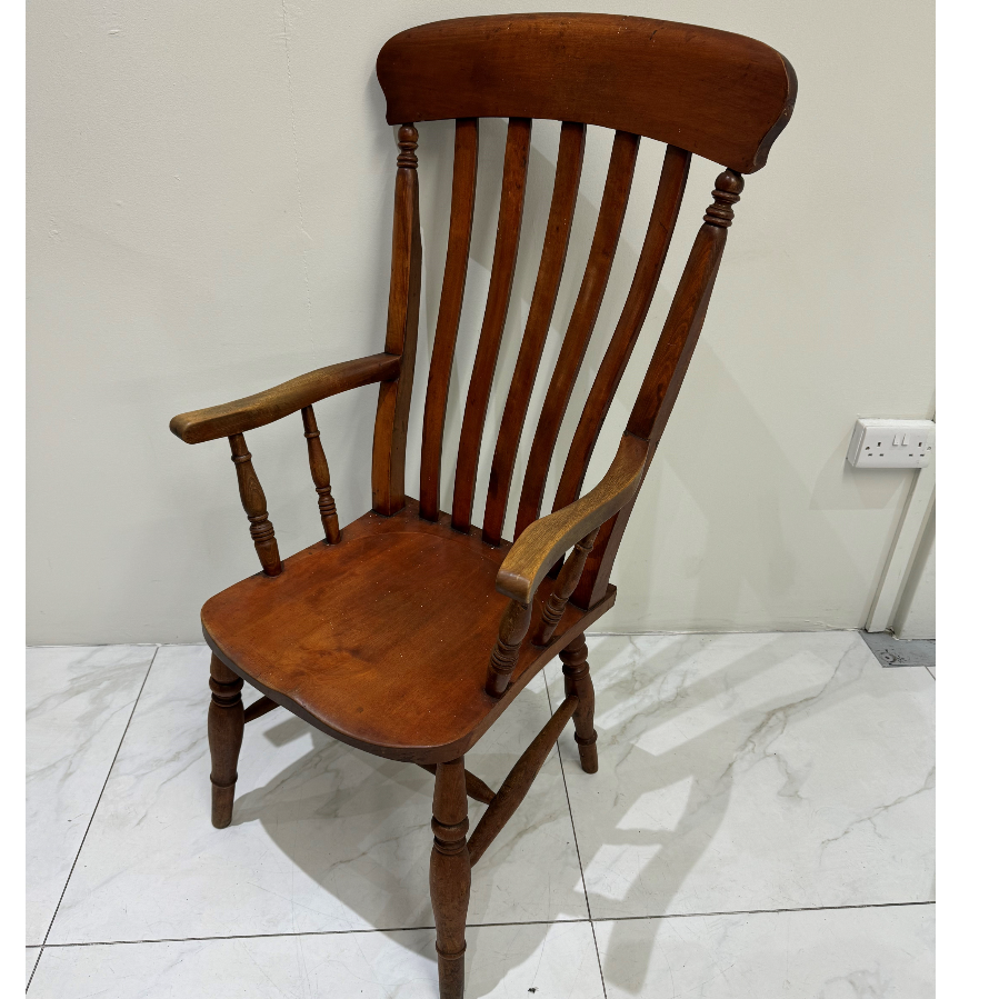 High Back Farmhouse Chair -VIN1092M