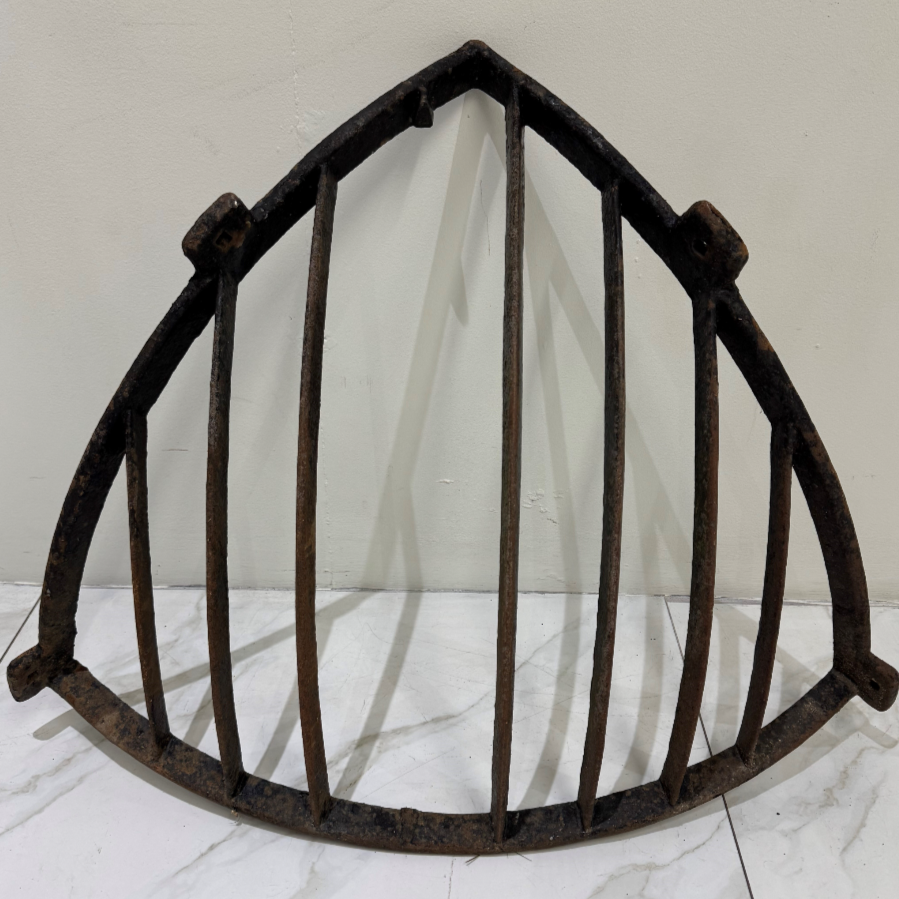 Original wrought iron Corner hay rack/planter - VIN1099S2