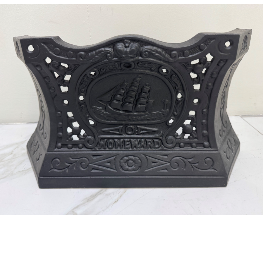 Antique cast iron fireplace tidy - VIN1098Y