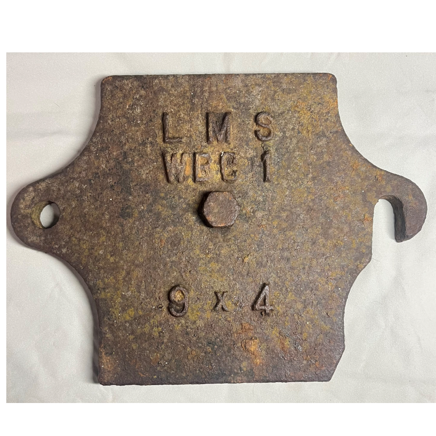 LMS WBC1 Railway Cast Iron Plaque - VIN1046D