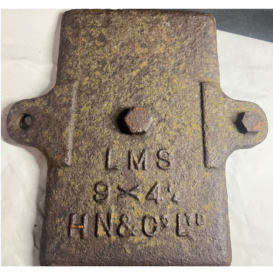 LMS Cast Iron Railway Plaque - VIN1046D