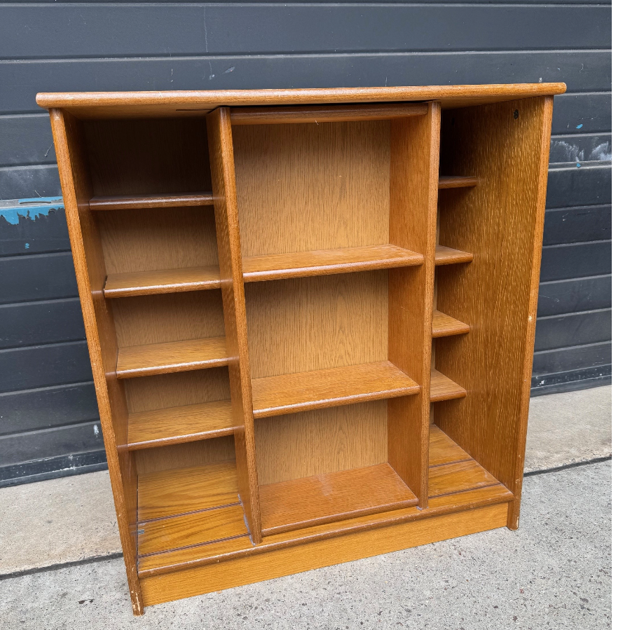 Vintage Sliding Shelf Unit - VIN1110B