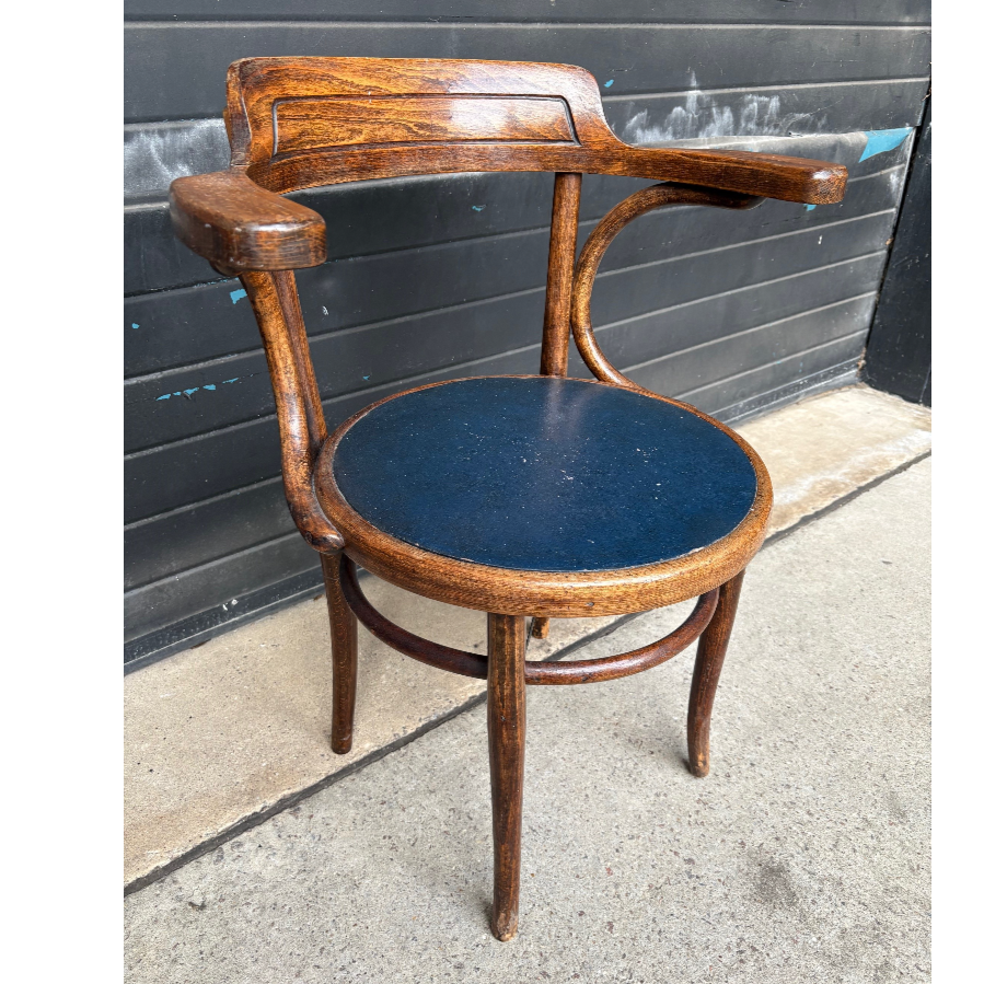 Antique Bent Wood Elbow Armchair - VIN1110R1