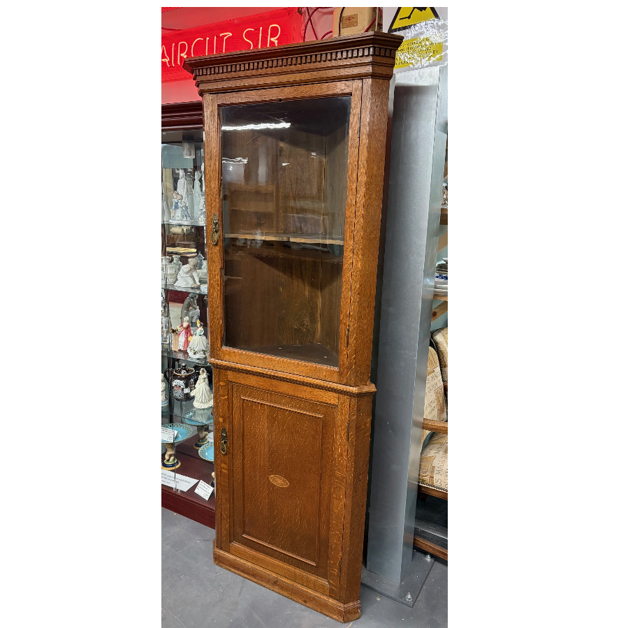 Vintage Corner Display Cabinet - VIN1113G