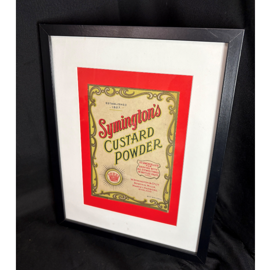 Original Market Harborough 1930's Symington's Packet Front (Framed) - VIN1105K