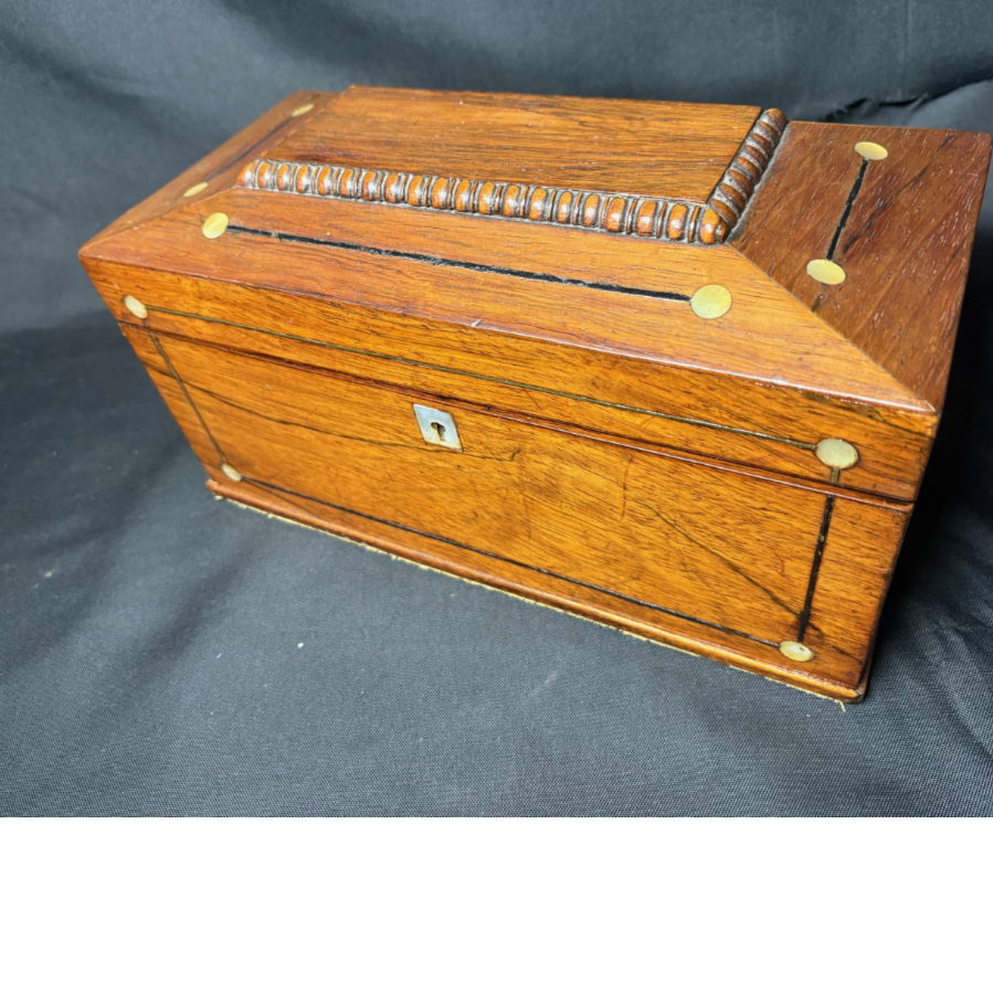 Antique Regency Rosewood Storage Box - VIN1108Z