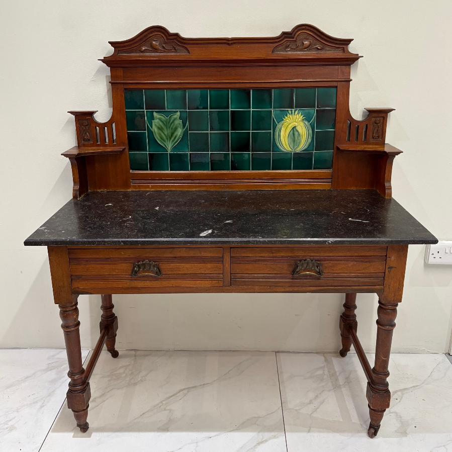 Antique Marble Top Washstand - VIN1113T