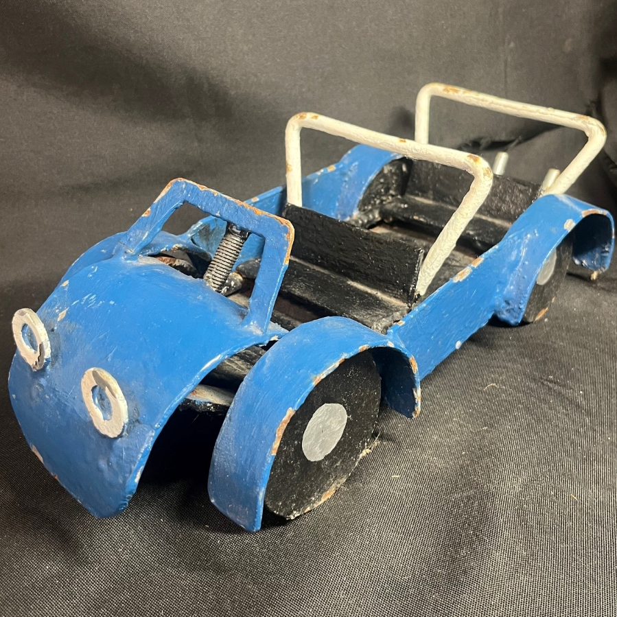 Cast Iron Blue Car - VIN853H