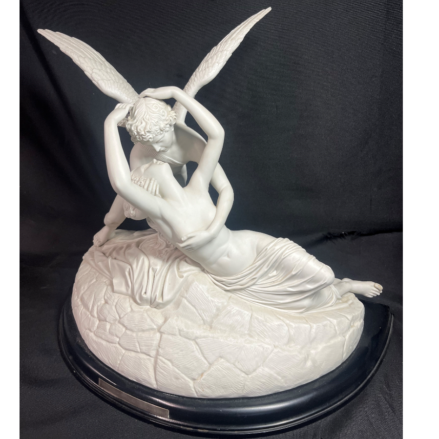 'Amore & Psiche' Porcelain Sculpture - VIN1024C