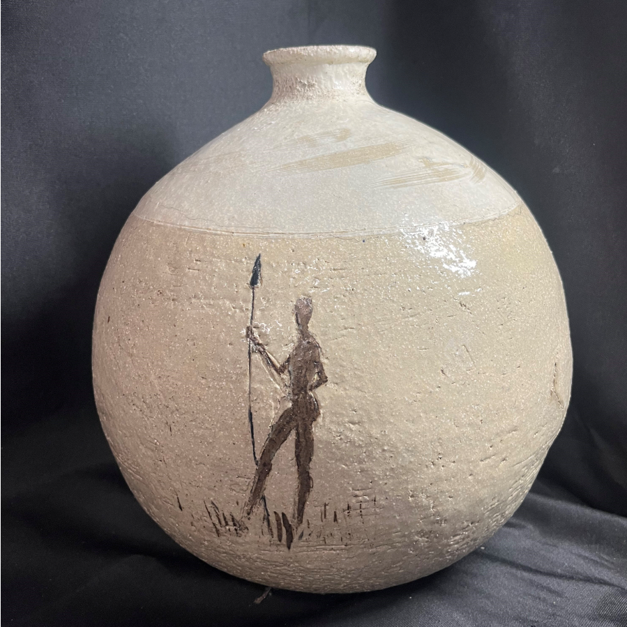 Handmade Pottery Vase - VIN1007R