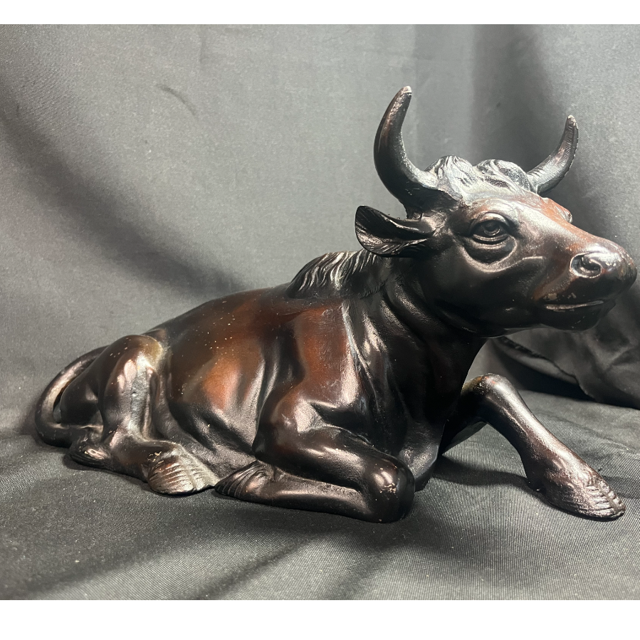 Large Japanese Bull/Cow Sculpture - VIN1021E