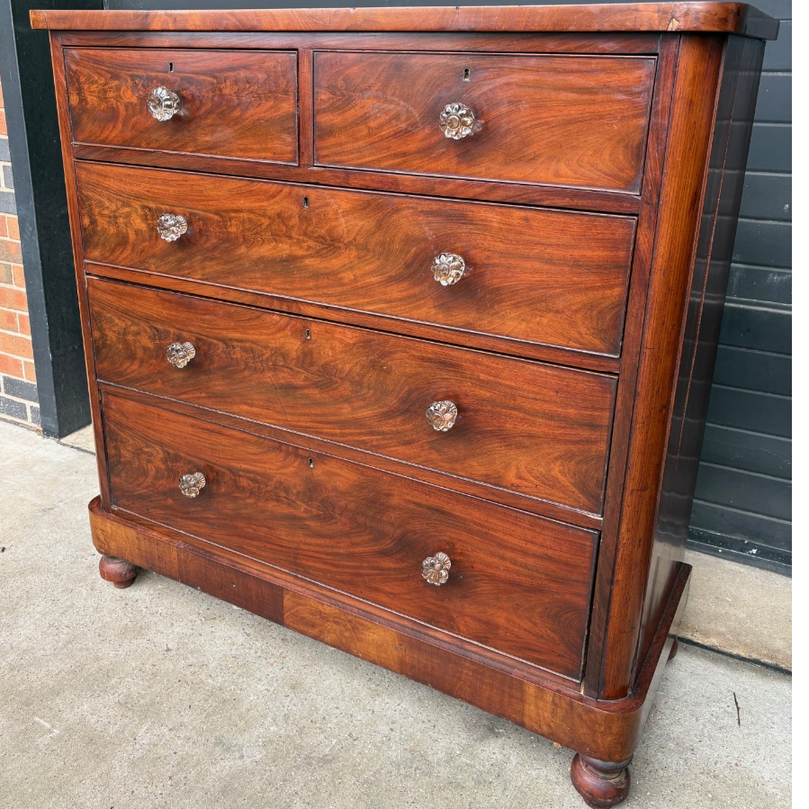 Victorian Mahogany 5 Drawers - VIN1115K