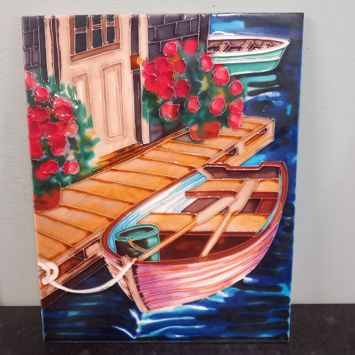 Tiled Picture Boat - VIN827H