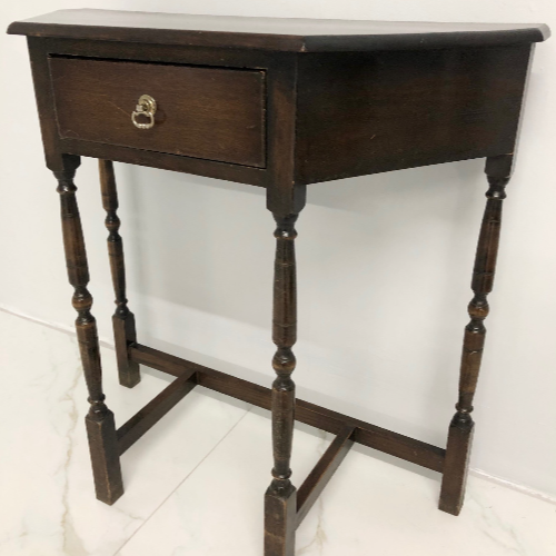 Side table with central single drawer - VIN854S